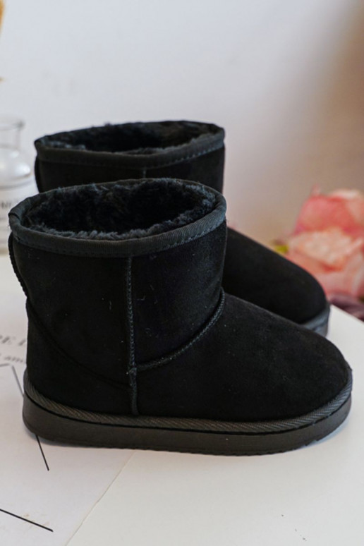 Caldi stivali invernali per bambini in colore nero Gooby