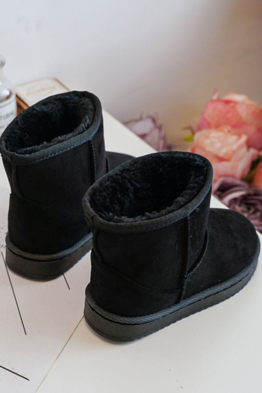 Caldi stivali invernali per bambini in colore nero Gooby