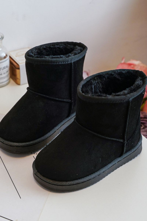 Caldi stivali invernali per bambini in colore nero Gooby