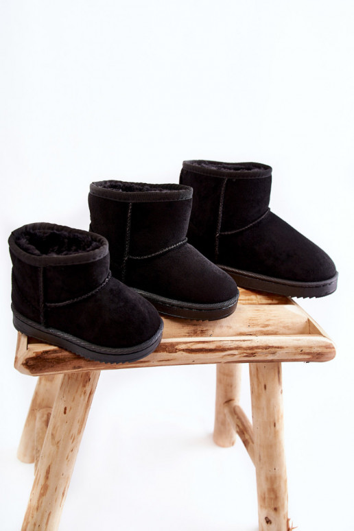 Caldi stivali invernali per bambini in colore nero Gooby