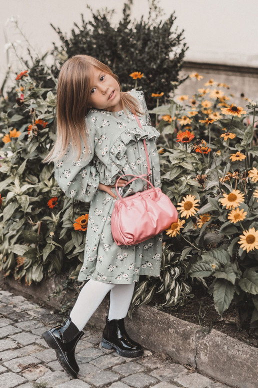 Stivali riscaldati per bambini con effetto vernice, colore nero Porky