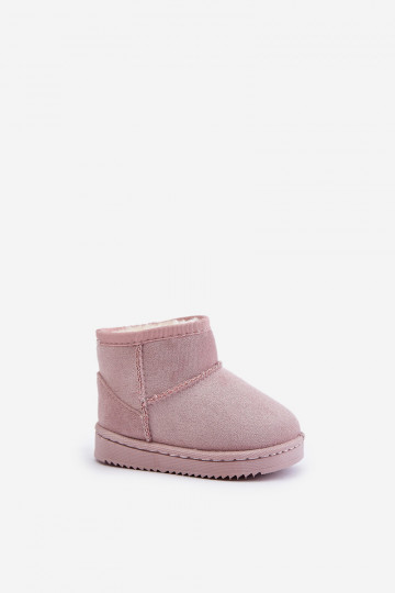 Stivali invernali caldi per bambini rosa Gooby 2