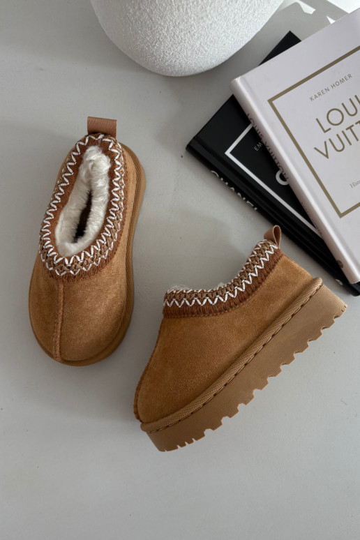 Stivali da neve InfantileHaftem colore marrone Prina