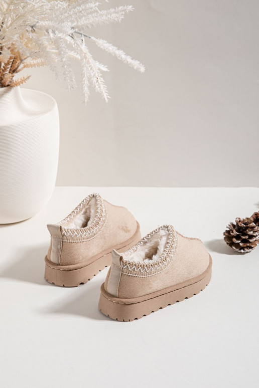Stivali da neve InfantileHaftem beige Prina