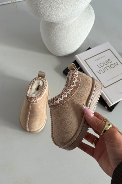 Stivali da neve InfantileHaftem beige Prina