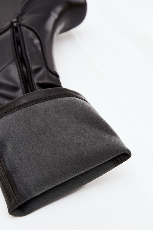 Stivali alti da donna con platforma neri "Terisse"