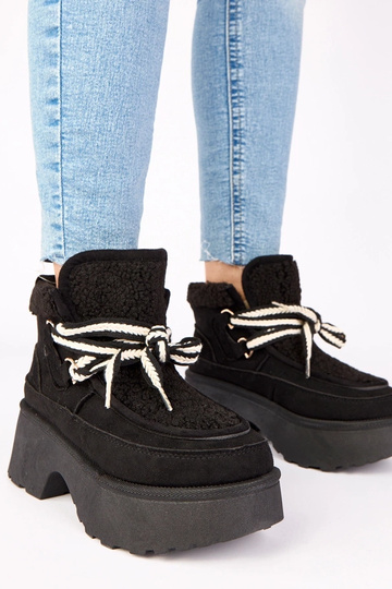 Stivali da neve neri con...