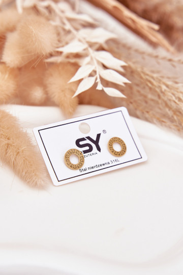 con dettagli elegantii Kółeczka dall acciaio inossidabile colore dorato