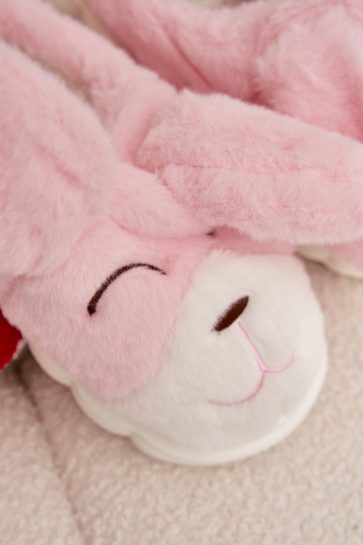 con una pelliccia Pantofole Femminile Conigli colore rosa Faylen