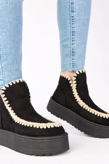 Stivali da neve neri con... 2