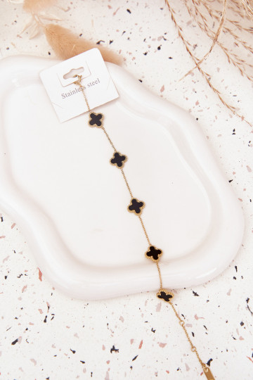 Un braccialetto Con pendenti Stal NierdzeAna oro-nero 2