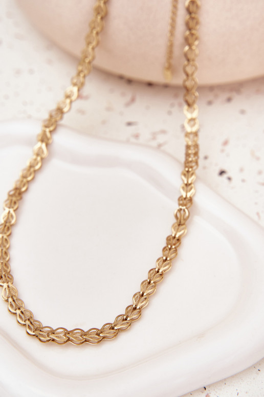 Senza collo Realizzato in acciaio chirurgico colore dorato