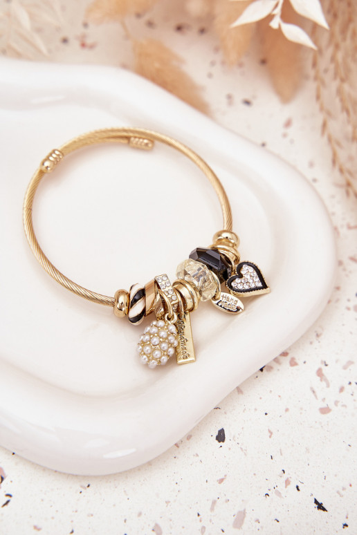 Un braccialetto z ZaAieszkami Charms colore dorato