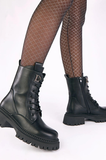 Stivali neri con plateau... 2