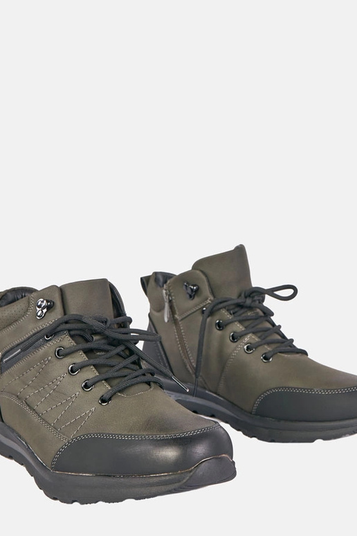 Stivali verdi da uomo foderati in...