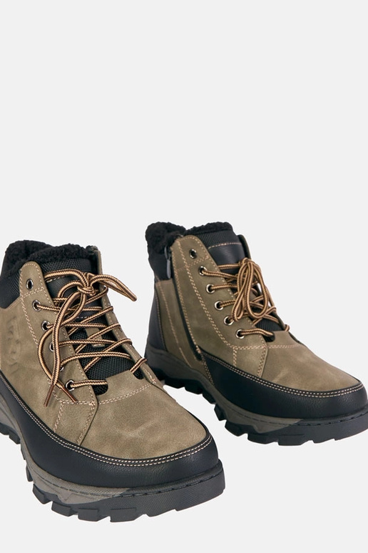 Stivali verdi da uomo foderati Elias