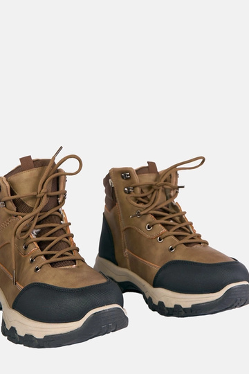 Stivali beige scuro da uomo... 2