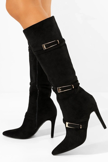 Stivali lunghi neri con... 2