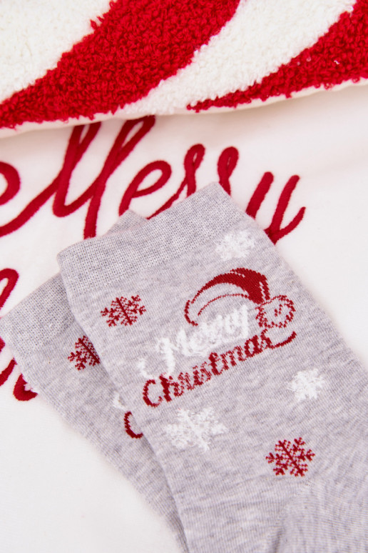 Calzini Femminile Abilitatotale Fiocchi di neve con una nota colore grigio