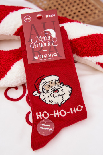 Skarpety Deveschio Abilitatotale Śmiejący Się Babbo Abilitatotale colore rosso