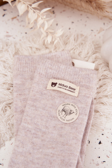 Caldo INełniane Calzini FemminileAbilitatoszyAką beige