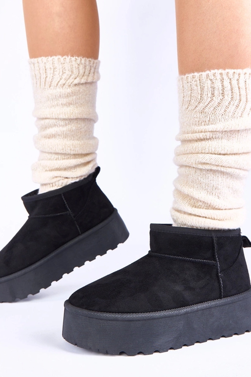 Stivali da neve platformati neri...