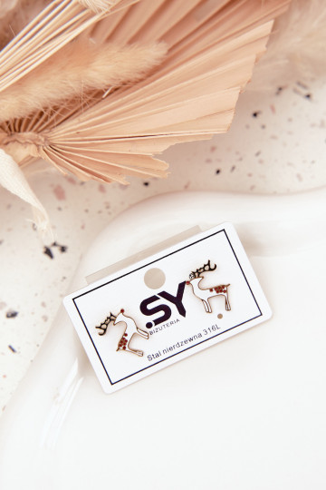 con dettagli elegantii Renna Realizzato in acciaio chirurgico