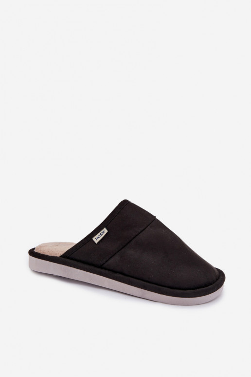 Pantofole Deveschio colore nero Selomir