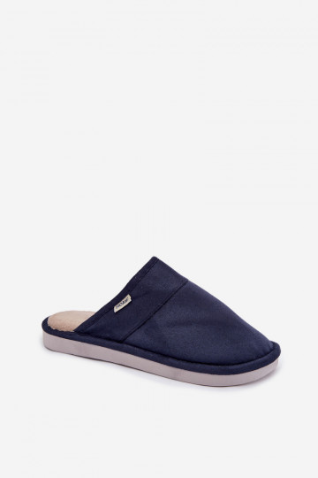 Pantofole blu scuro per uomo Selomir