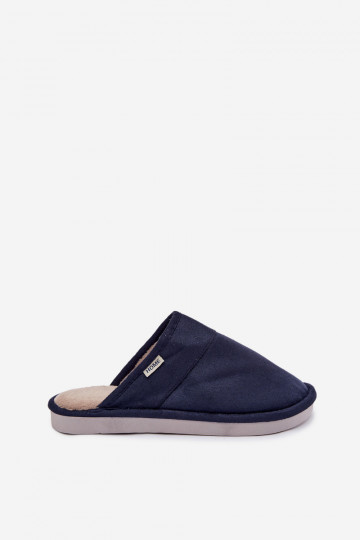 Pantofole blu scuro per uomo Selomir 2
