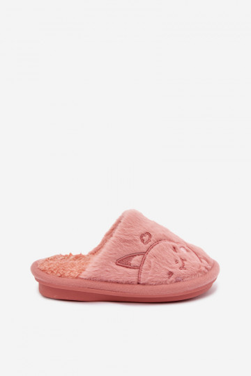 Pantofole rosa per bambino con pelliccia Norene 2