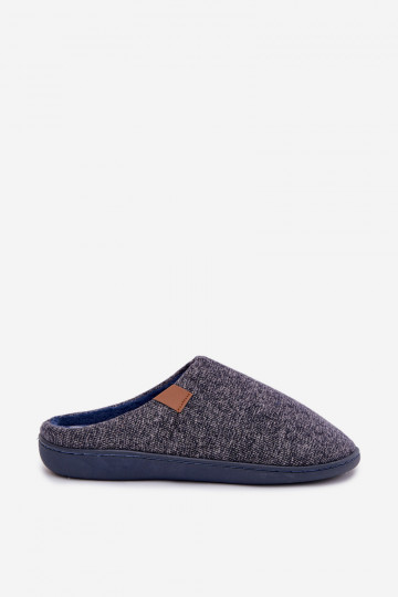 Pantofole blu scuro per uomo Serevan 2