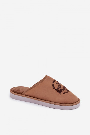 Pantofole marroni "Tiranne"