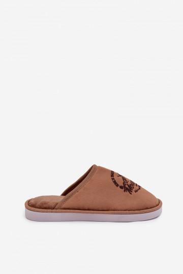 Pantofole marroni "Tiranne" 2