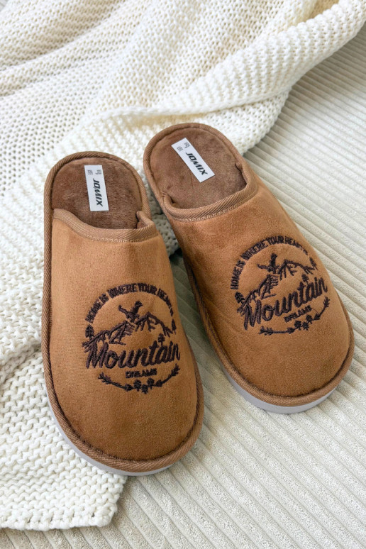 Pantofole marroni "Tiranne"