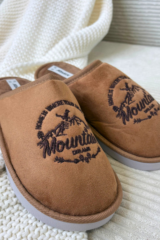 Pantofole marroni "Tiranne"