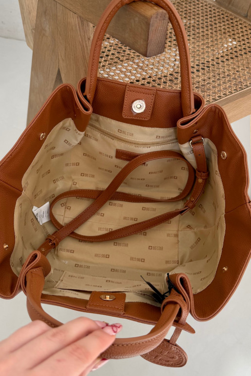 Borsa da donna Acquirente in ecopelle Big Star SS574004 colore marrone