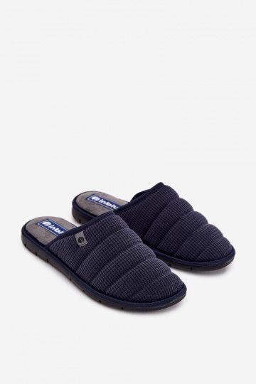 scarpe fatti in casa Pantofole Deveschio Inblu 91000032 blu scuro