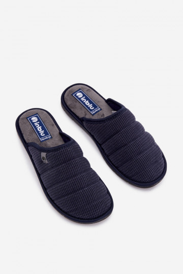 scarpe fatti in casa Pantofole Deveschio Inblu 91000032 blu scuro 2