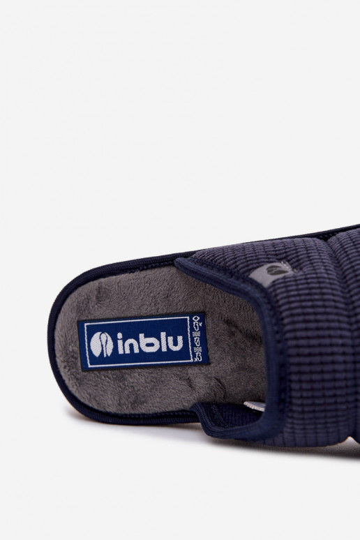 scarpe fatti in casa Pantofole Deveschio Inblu 91000032 blu scuro