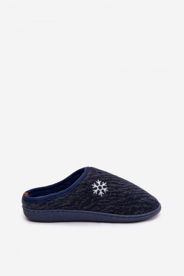Ciabatte da uomo blu scuro Darline 2