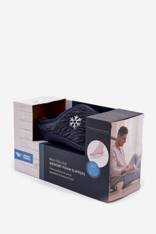 Pantofole Deveschio blu scuro Darline