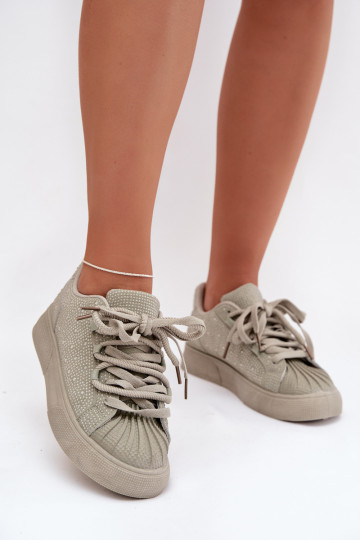 Scarpe da donna sportive decorate verdi Calissea 2