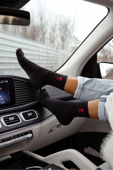 Calzini Femminile Amor colore nero