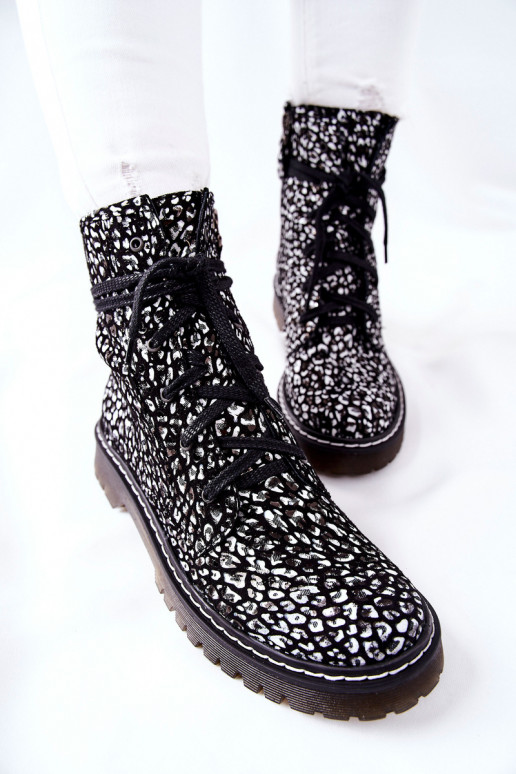 Scarpe marrone da donna Deveciejka Nero e-Colore bianco 01609-48