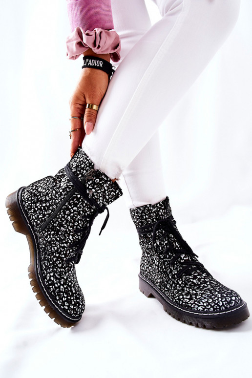 Scarpe marrone da donna Deveciejka Nero e-Colore bianco 01609-48