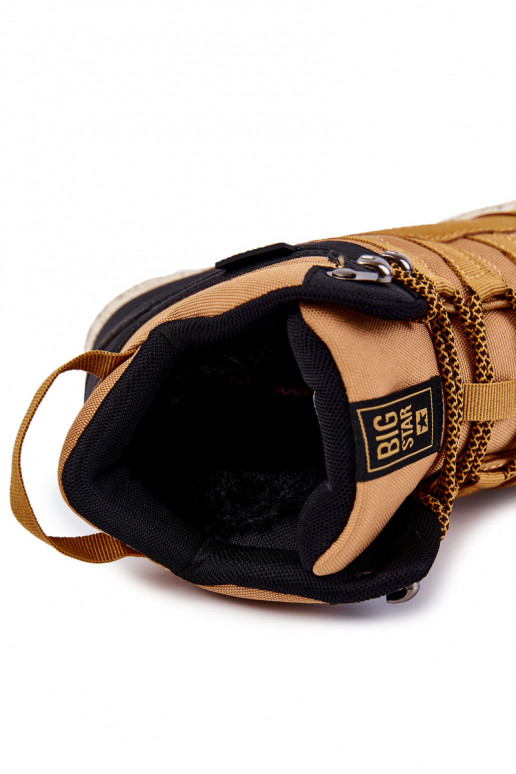 Femminile Alto scarponi da trekking Big Star KK274609 colore marrone