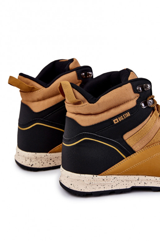 Femminile Alto scarponi da trekking Big Star KK274609 colore marrone