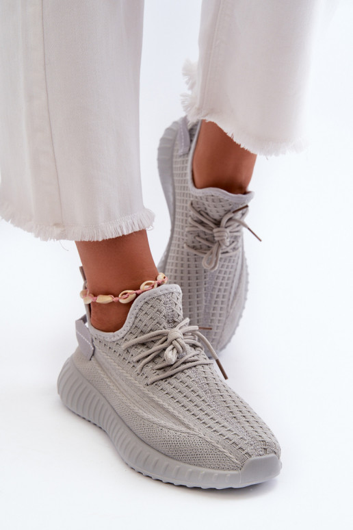  Un modello convincente scarpe da ginnastica Femminile colore grigio Nelmarie