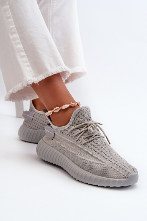  Un modello convincente scarpe da ginnastica Femminile colore grigio Nelmarie